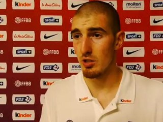 Réaction Nando De Colo, France-Italie, Boulazac- 28 juin