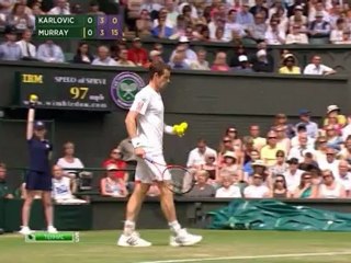 Wimbledon 2012 - 2nd Round - Karlovic vs Murray 111
