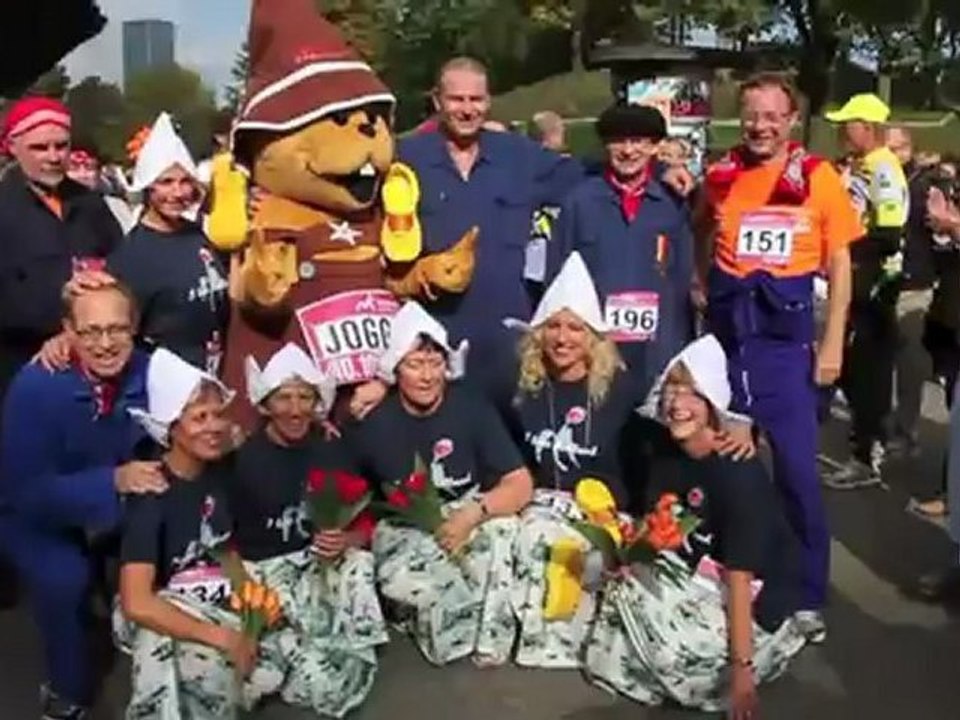 1. münchner trachtenlauf am 9.10.2010 im vorfeld des münchen marathons 2010