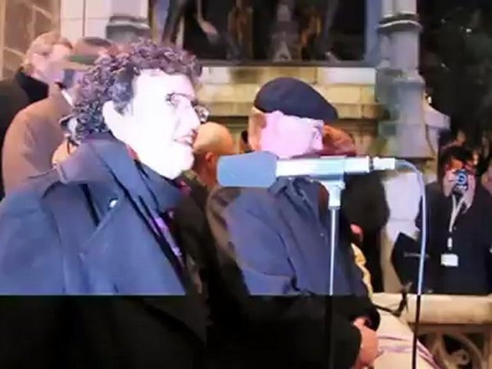 Christkindlmarkt München Marienplatz 2010 - Eröffnung am 26.11.2010