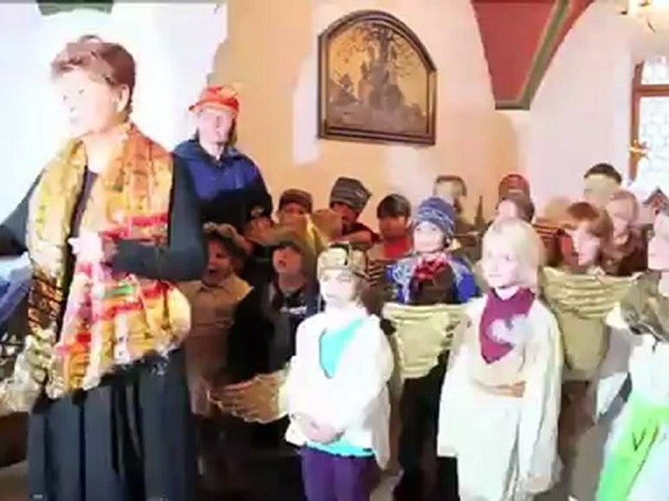 Himmelswerkstatt 2010 am Münchner Christkindlmarkt  - Eröffnung