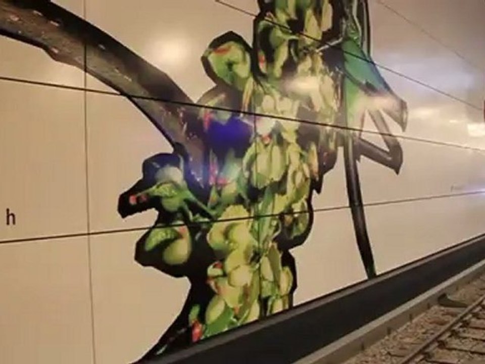 U3 Eröffnung Moosach Bahnhof und Bahnhof Moosacher St. Martin Platz am 11.12.2010