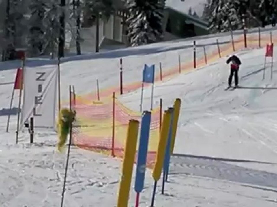 Skifahren im Gebiet Achenkirch Christlum am 18.12.2010