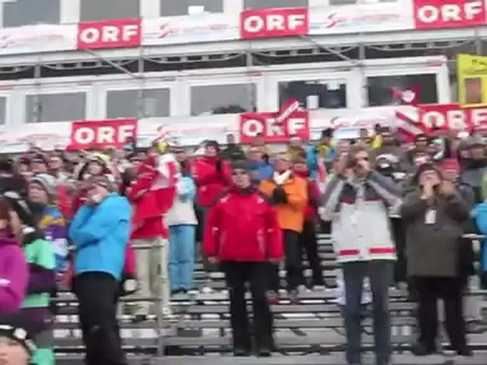 Impressionen Super G der Damen Altenmarkt Zauchensee 09.01.2011