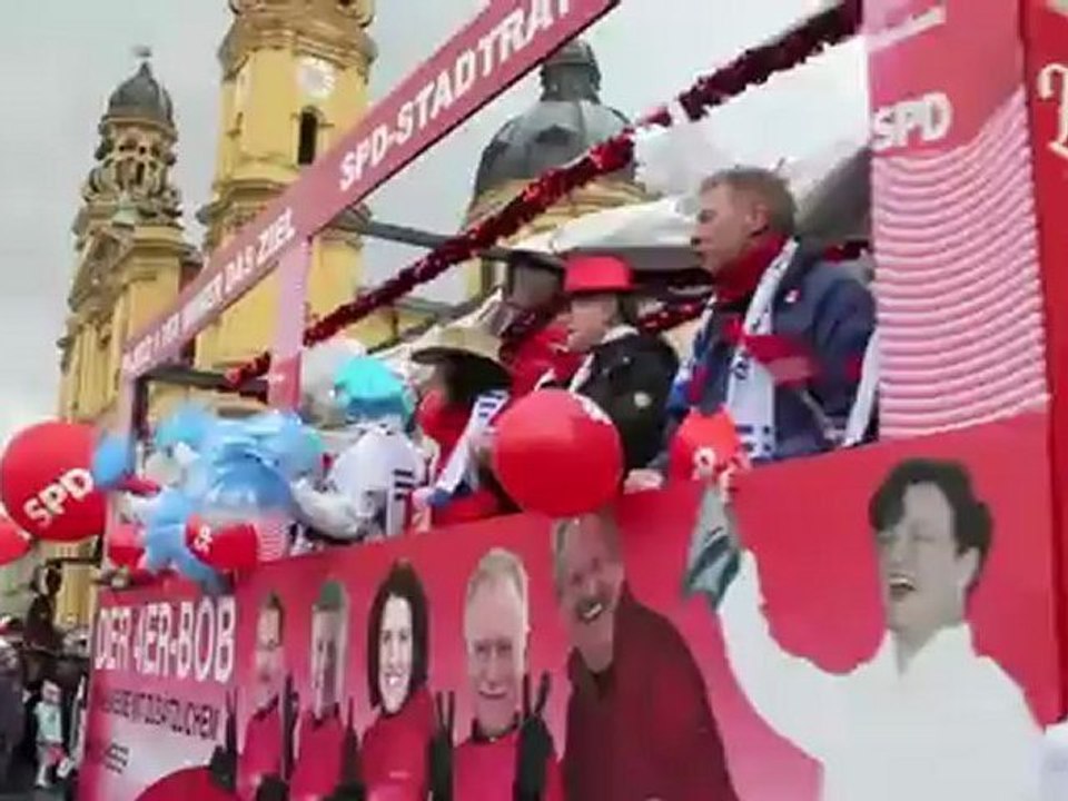 Faschingsumzug München 2011. 6. Faschingzug der Damischen Ritter