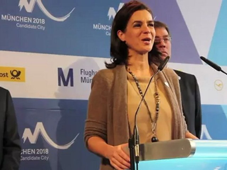 Katharina Witt im Vorfeld des Besuchs der Olympia Evaluierungs- Kommission am 28.02.2011