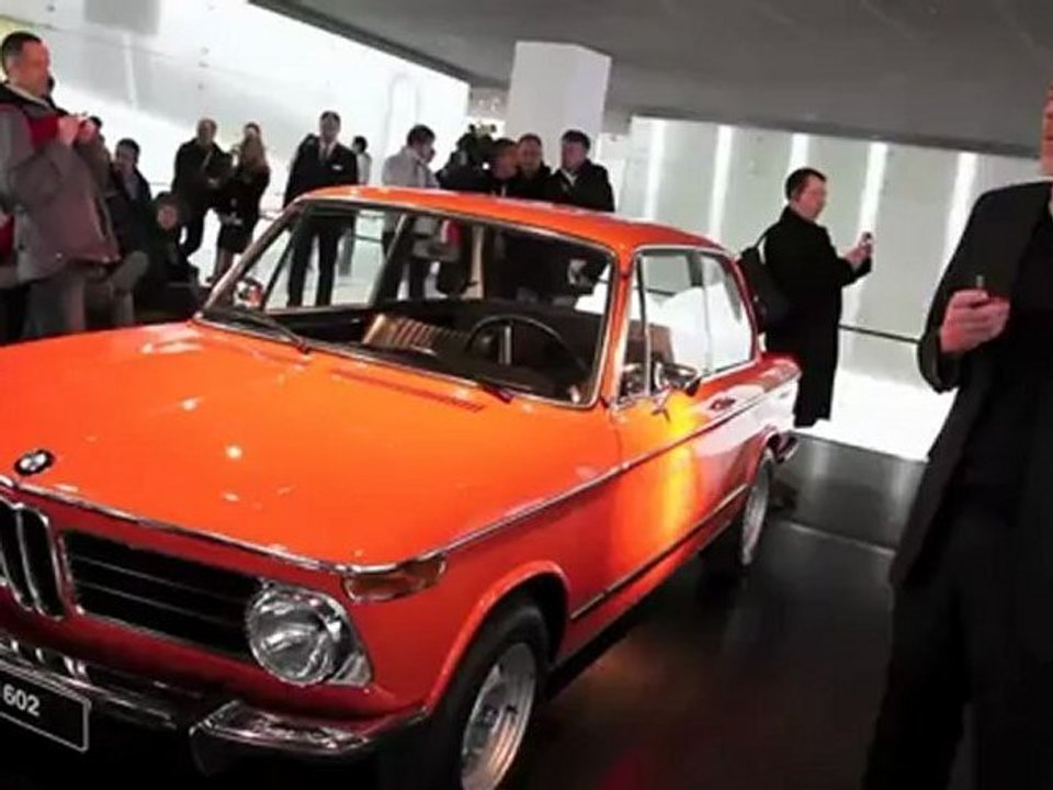 Bmw 1602 elektro von olympia 1972 @ bmw museum münchen