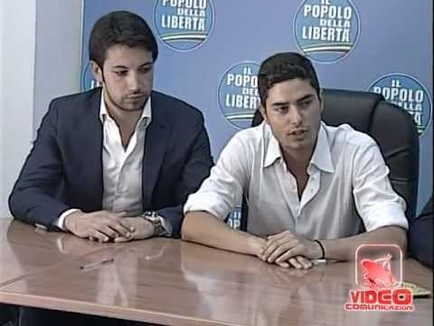 Napoli - I giovani del Pdl aspettano Alfano, togliere la fiducia a Monti (27.06.12)