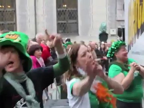 Johnny Logan & more 2011 @ St.Patricks Day Parade Party Munich Odeonsplatz