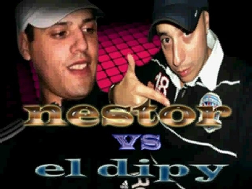 nestor en bloque enojado con el dipy