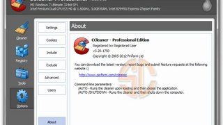 CCleaner Professional and Bussiness v3.20 free