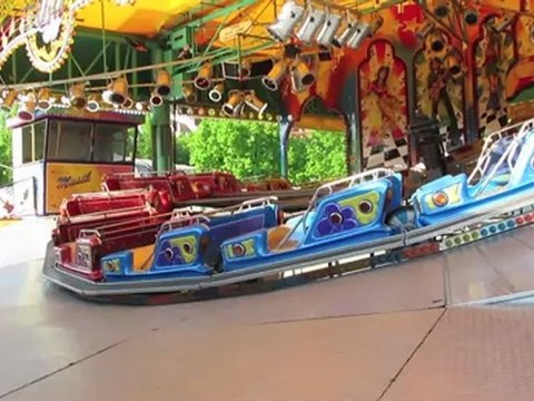 Frühlingsfest München, Volksfest Aufbau 25.04.2011