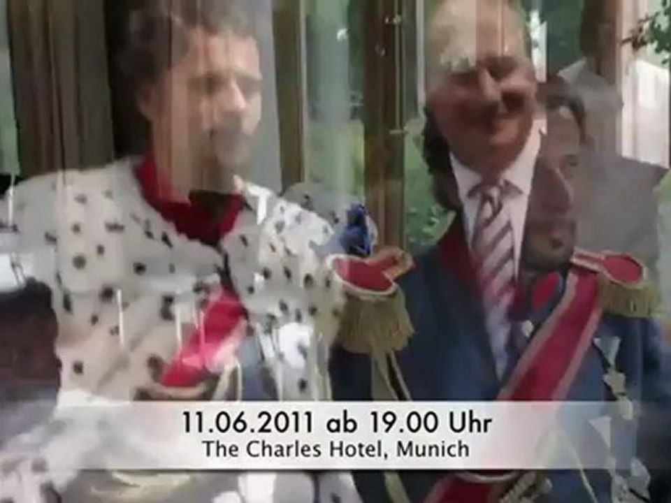 "speisen wie der kini" im „the charles hotel" münchen am 11.06.2011