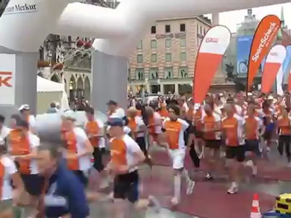 33. Sport Scheck Stadtlauf München 2011 - Start Halbmarathon 1. Gruppe