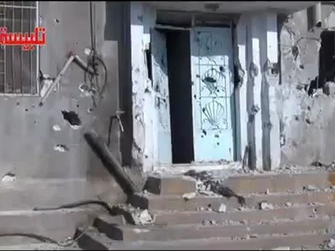 Syria فري برس حمص تلبيسة الدمار الذي خلفه القصف على المدينة 28 6 2012 ج3 Homs