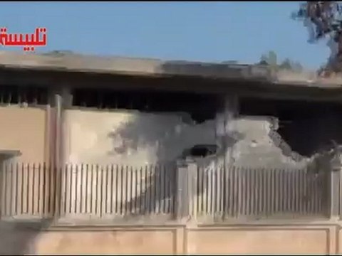 Syria فري برس حمص تلبيسة الدمار الذي خلفه القصف على المدينة 28 6 2012 ج2 Homs