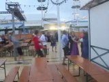 Ansturm auf den Schottenhamel am 1. Wiesntag um 07.00 Uhr (Oktoberfest 2011)