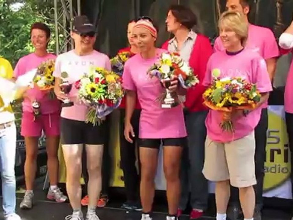 7. Münchner Avon Frauenlauf. Start 10 km & Siegererhrung @ Englischer Garten 2.10.2011