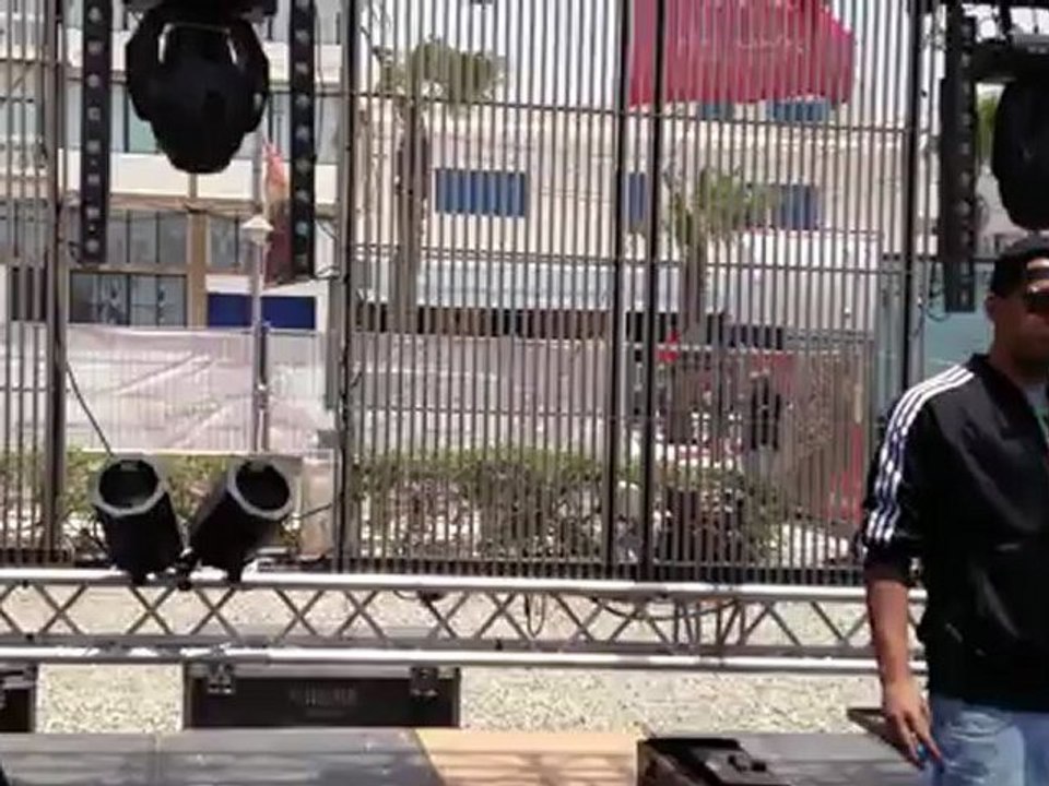 Mix Up Maroc - Scéne du concert à Essaouira