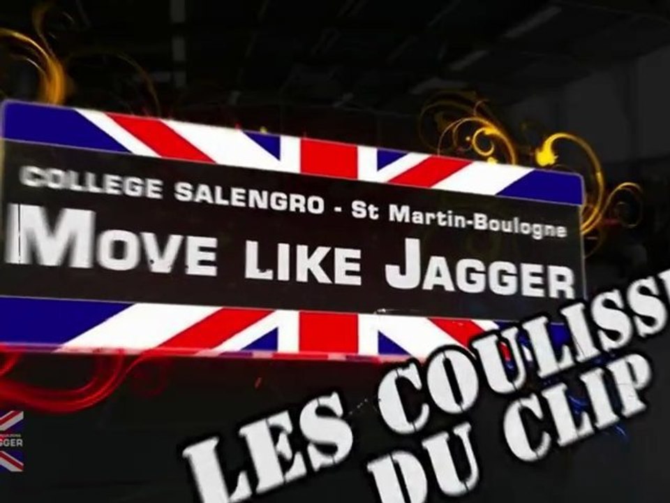Clip "Move like Jagger" - Les coulisses du tournage, Collège Salengro (62)