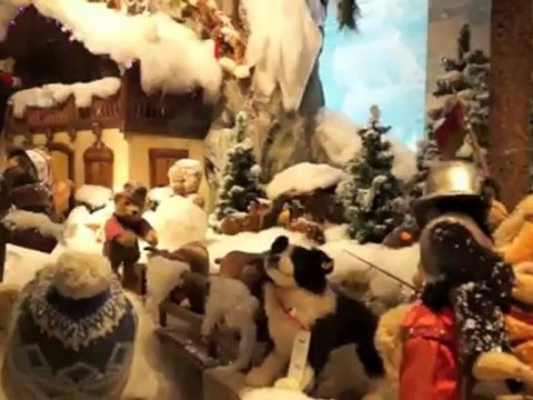 Steiff Weihnachtszauber 2011 Deutschland Reise @ Galeria Kaufhof am Marienplatz München