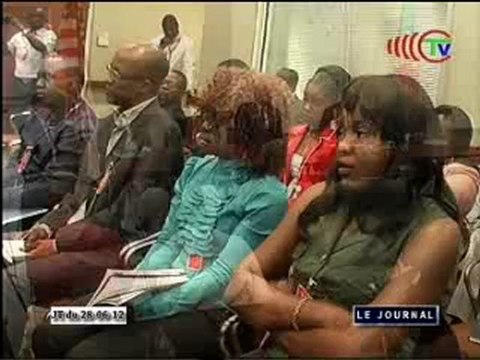 Conférence de presse organisée par l'ambassadeur des USA au Congo