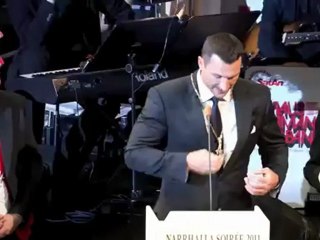 Wladmir Klitschko: Verleihung Karl Valentin Orden 2012 am 27.01.2012