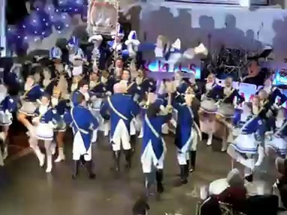 Teil 2: siegburger funken blau-weiß von 1859 @ narrhalla soirée 2012