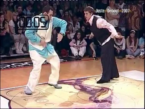 Juste Debout Popping Dance Battle [Future & J Smooth VS. Franqey & Nelson]