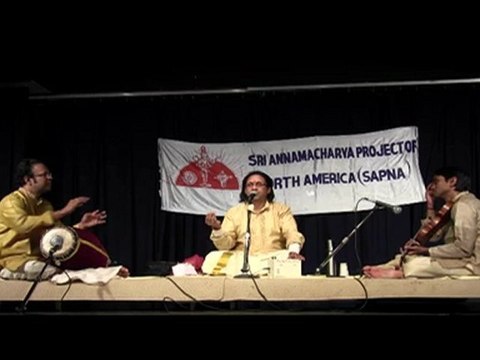 SAPNA AND BHARATHAM PRESENT A CARNATIC MUSIC CONCERT: R. SURYAPRAKASH: RAGAM, TAANAM, PALLAVI -2
