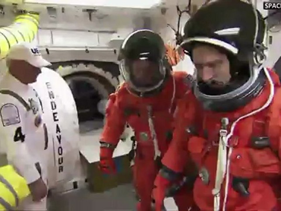 [STS-134] TCDT - Simulated Countdown