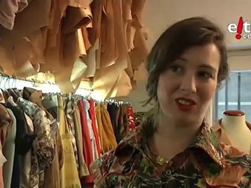 Monica Manderlay diseinatzailearen tailerrean izan da Gaztea