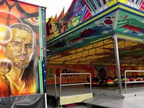 48. Frühlingsfest München 2012 - Aufbau Impressionen 19.04.2012