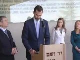 Los Príncipes de Asturias visitan Israel