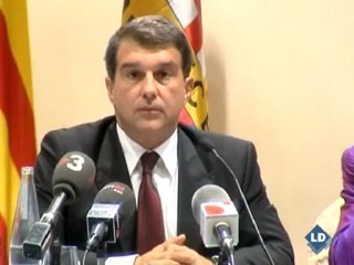 Laporta arremete contra Rosell por hablar en castellano
