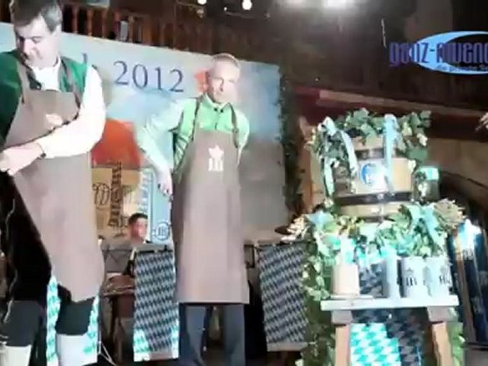 Maibock Anstich 2012 im Hofbräuhaus am Platzl, München