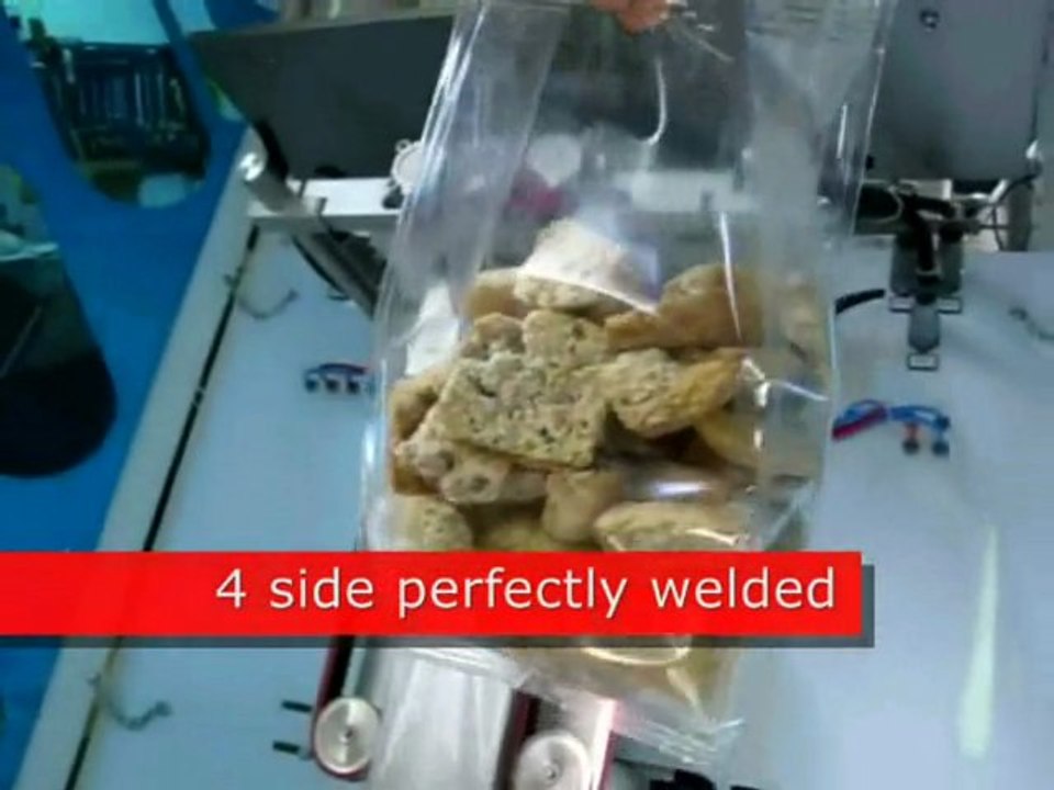 TECHNO D - Quad seal packaging machine with multihead weigher