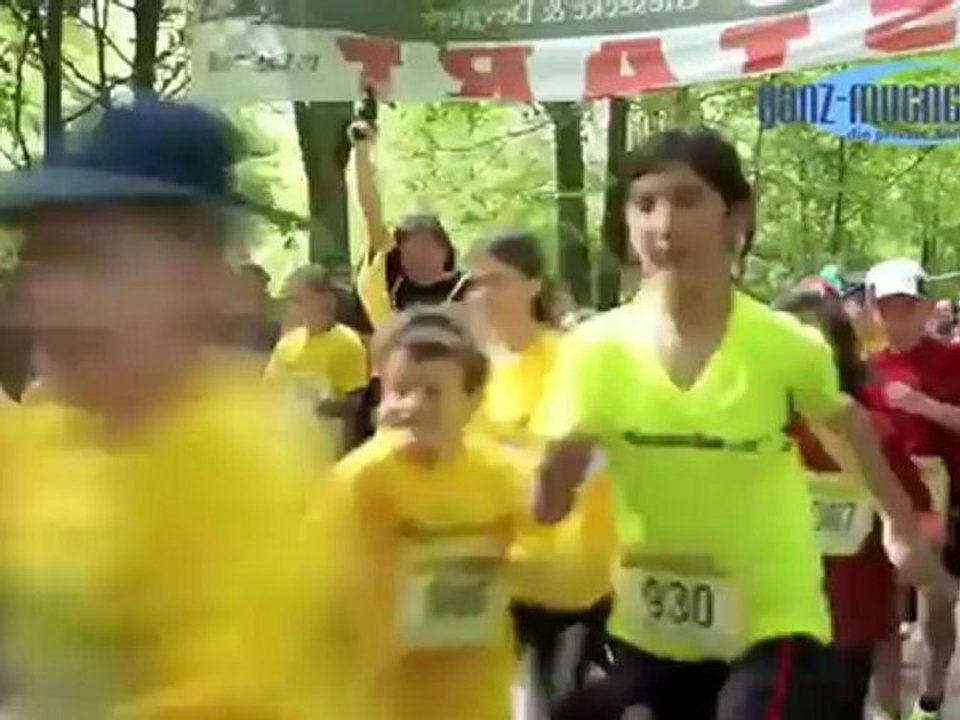 5. Münchner Kind Lauf 2012 - Kinderläufe am 05.05.2012 im Englischen Garten