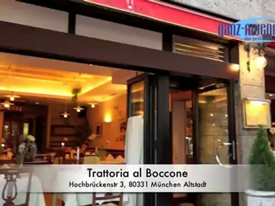 Trattoria al Boccone - eröffnete 2012 in der Münchner Altstadt