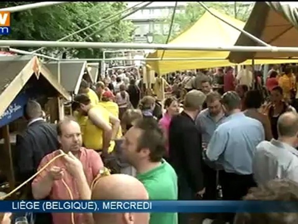 Un village gaulois à Liège pour fêter le vélo