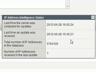 In 5 Minutes or Less - IP Intelligence Service
