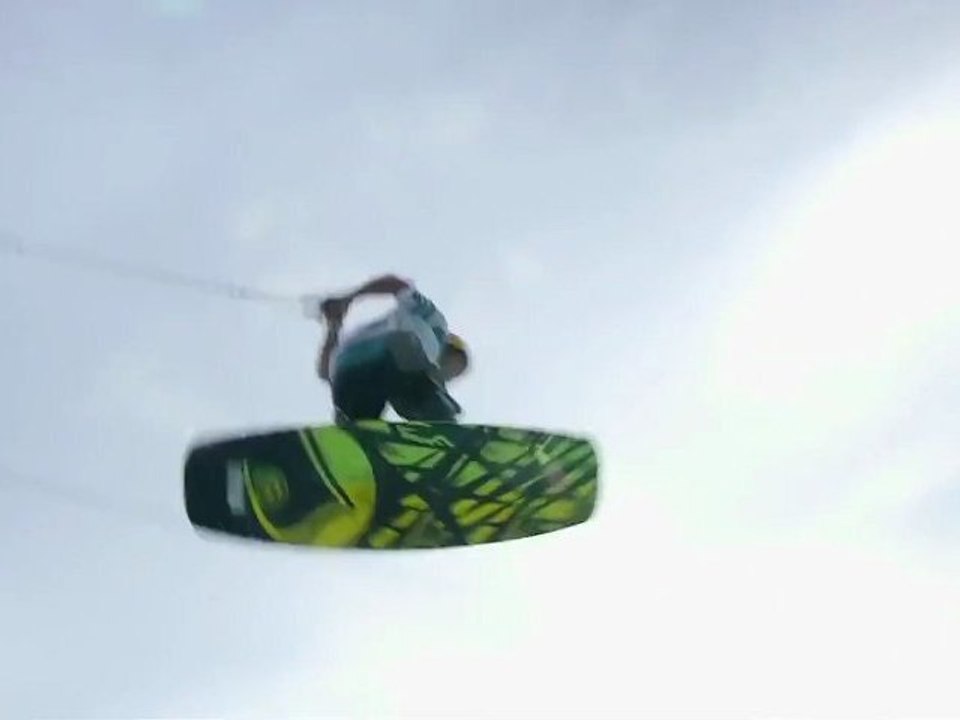 Art of Wake, wakeboard version pédiluve géant à la Cité des Art et des Sciences de Valence en Espagne