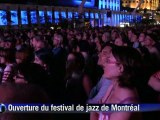 Ouverture du festival de jazz de Montréal