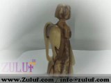 Praying Angel - Olive Wood Angel Figure from the holy land