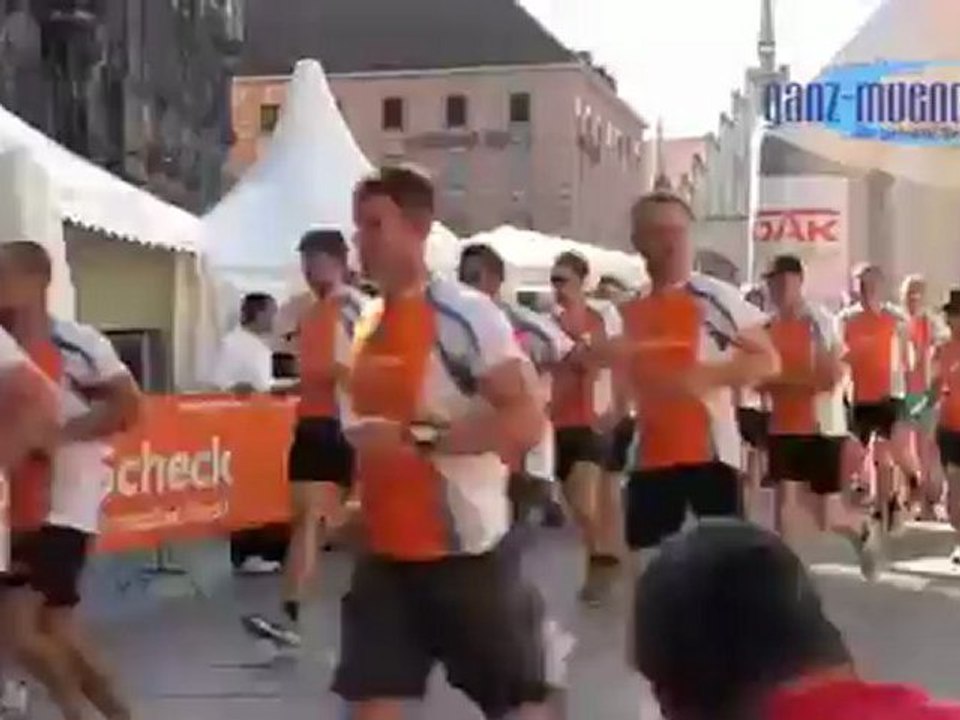 34. SportScheck Stadtlauf München: 1. Start Halbmarathon 2012