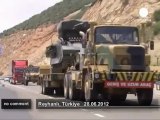 Turkish military build-up on border with Syria - no comment