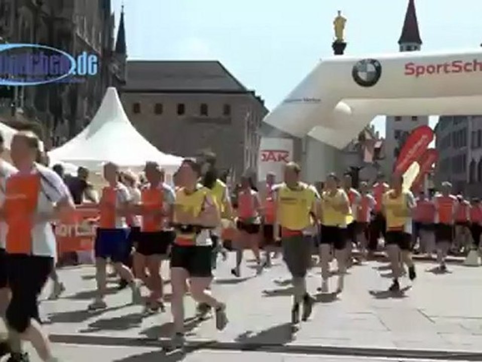 34. SportScheck Stadtlauf München: Start 10km  2012 Gruppe 3