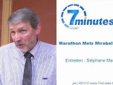 Marathon Metz Mirabelle - Des joelette dans le peloton - Norbert Teuchert - Président de Pour Quentin