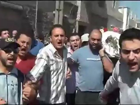 Syria فري برس حمص تيرمعلة كرنفال تشييع الشهيد علي موسى شبلوط 28 6 2012 Homs