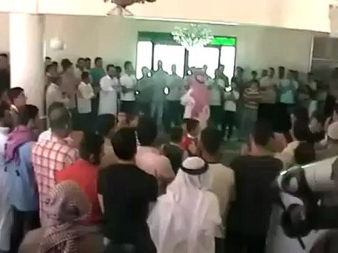 Syria فري برس درعا مدينة بصر الحرير مظاهرة في جمعة واثقون بنصر الله 29 6 2012 Daraa